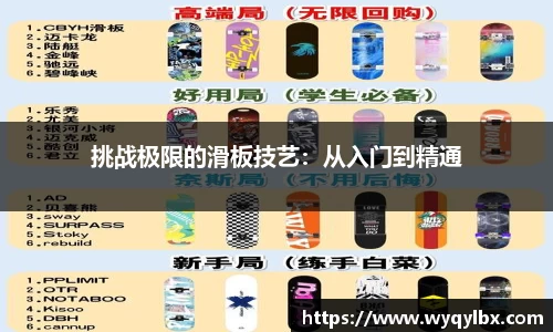 挑战极限的滑板技艺：从入门到精通