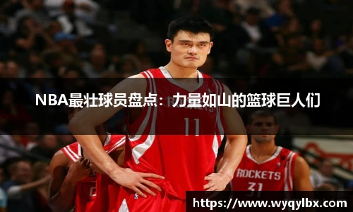 NBA最壮球员盘点：力量如山的篮球巨人们